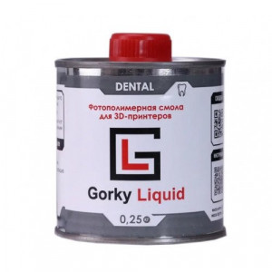 Фотополимерная смола Gorky Liquid Dental 0,25 кг